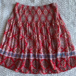 Max Studio Floral Skirt